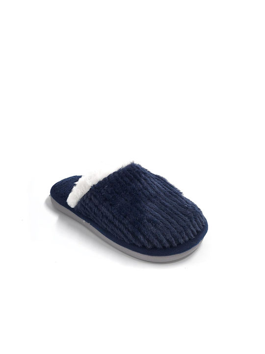 Jomix Winter Women's Slippers in Blue color