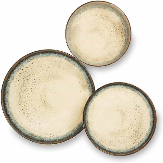 Excelsa Farfurie Deșert Ceramică Alb cu Diametru 20cm Excelsa Farfurie Deșert Ceramică Alb cu Diametru 20cm