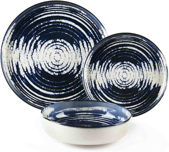 Excelsa Farfurie adâncă Ceramică Alb cu Diametru 18cm