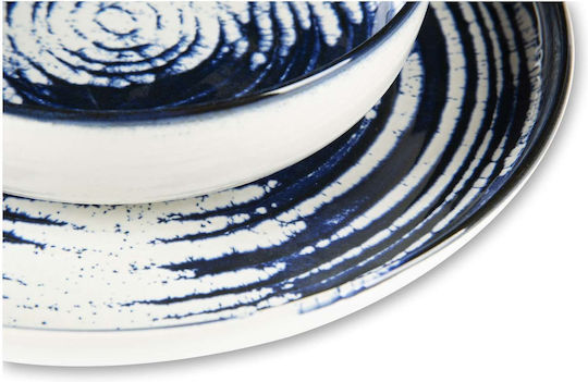 Excelsa Farfurie joasă Ceramică Alb cu Diametru 27cm
