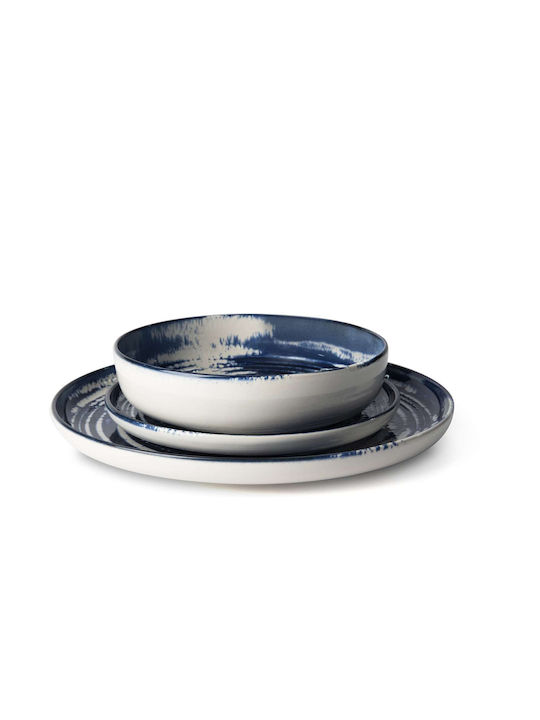 Excelsa Farfurie adâncă Ceramică Alb cu Diametru 18cm