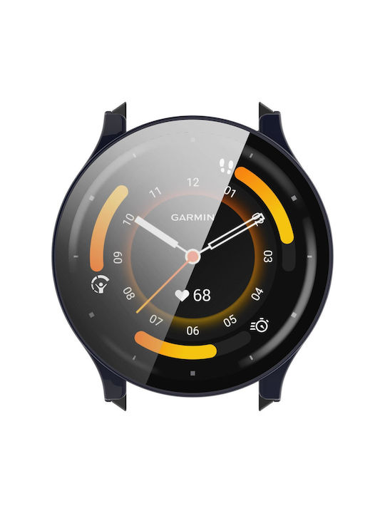 Garmin Venu 3 Pc + Tempered Glass Film Integrated Watch Case Ink Blue