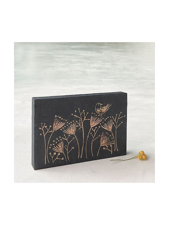 Synchronia Decorativ de Spațiu din Lemn 10.2x15x15cm 1buc