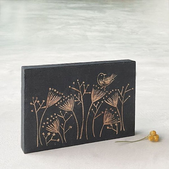 Synchronia Decorativ de Spațiu din Lemn 10.2x15x15cm 1buc