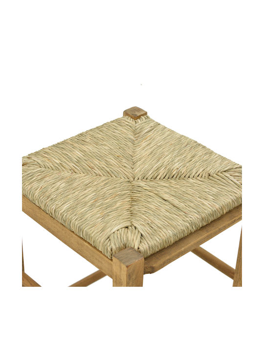 Stool Bar Wooden Bodier Brown 35x35x78cm