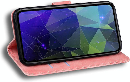 Huawei P Smart Z Y9 Prime 2019 Honor 9x Global Skin Feel Pure Color Flip Leather Phone Case Pink