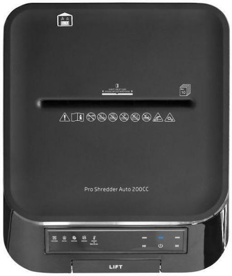 HP Pro Shredder Auto 200CC Cross Cut 200-Sheet Paper Shredder