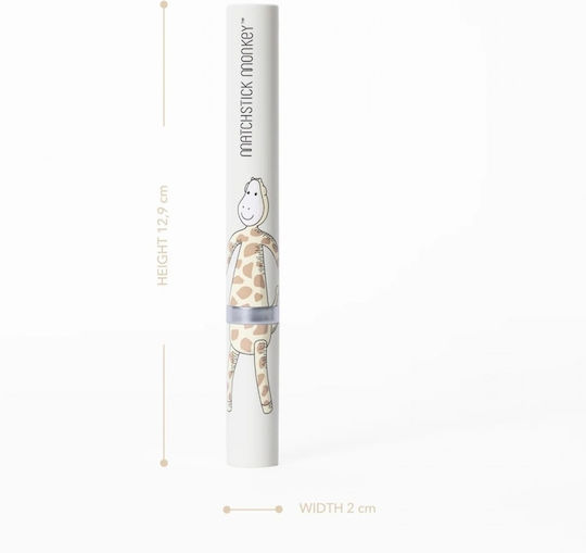 Matchstick Monkey Sonic Giraffe Children's Electric Toothbrush for 3m+ with Travel Case