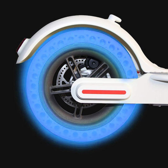 Solid Rubber 8.5" Reflective Tire Electric Scooters