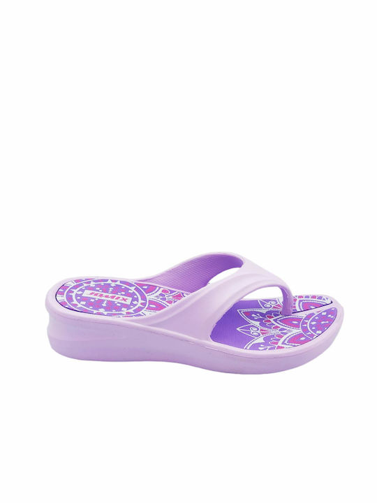 Jomix Women's Flip Flops Purple