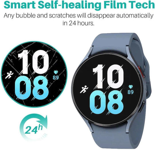 Samsung Galaxy Watch5 44mm Weiche Hydrogel-Folie Uhr Displayschutzfolie