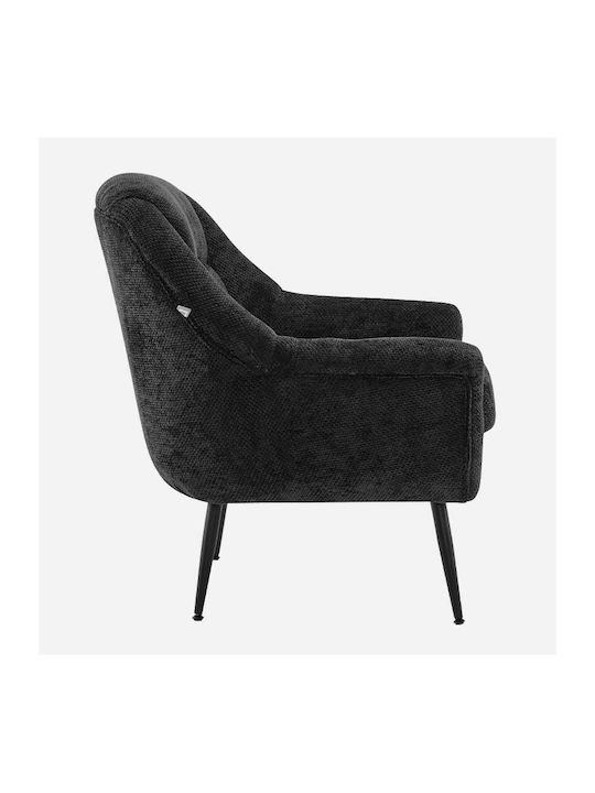 801 Sessel Black 76x77x89cm