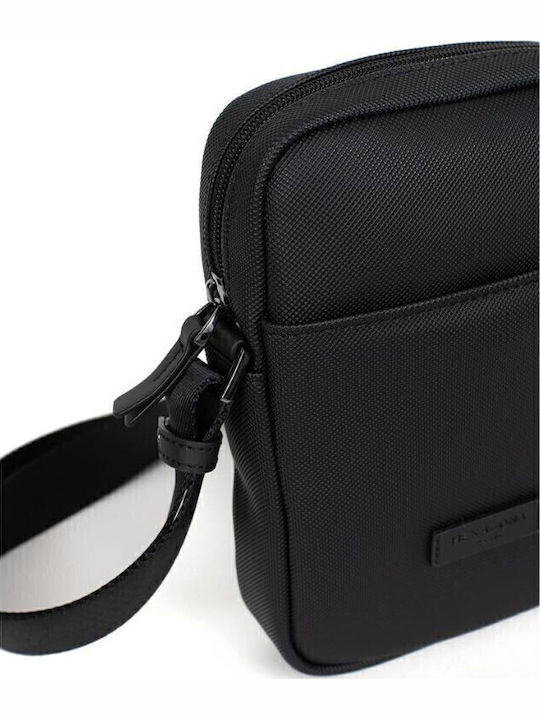 Geantă de Umăr / Tip Crossbody Neagră pentru Bărbați