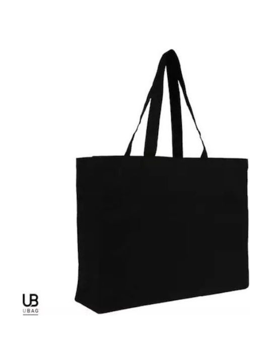 Ubag Malibu Βαμβακερή Τσάντα για Ψώνια σε Μαύρο χρώμα