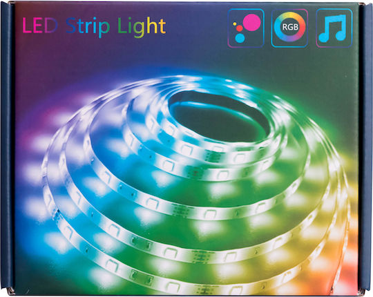 Teckin Smart Ταινία LED Wi-Fi USB 5V 2m με Τροφοδοτικό & Τηλεχειριστήριο
