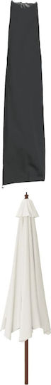 vidaXL Waterproof Umbrella Cover Black 50x30x190cm
