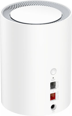 Cudy M3000 v2 WiFi-Mesh-Netzwerk Zugriffspunkt Wi-Fi 6 Dualband (2,4 & 5 GHz) in Einzelner Bausatz Weiß