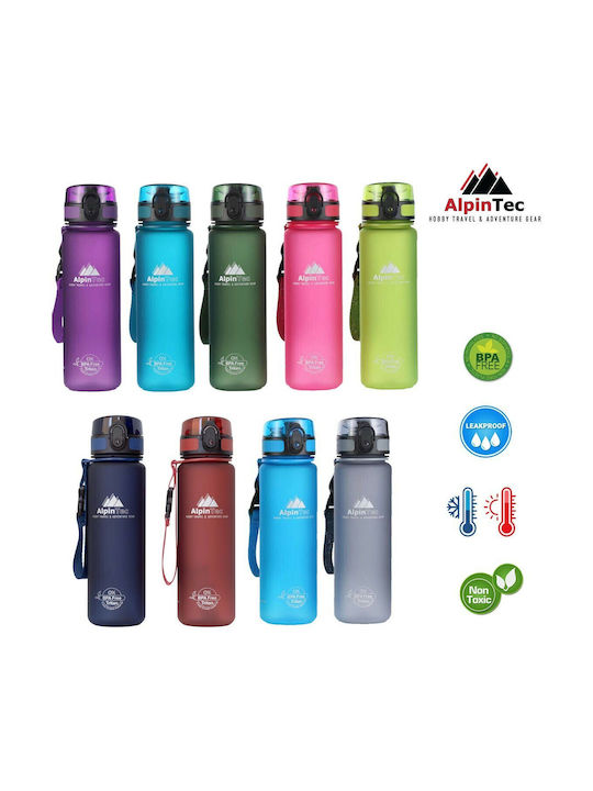 AlpinPro Παγούρι Πλαστικό 500ml Μπλε