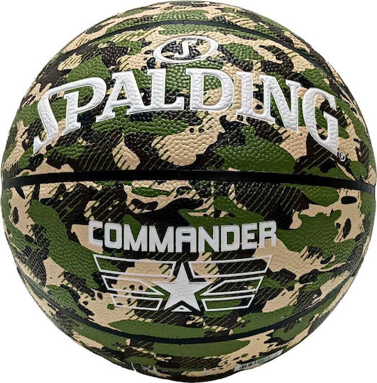 Spalding Commander Camo Mingea de baschet În aer liber