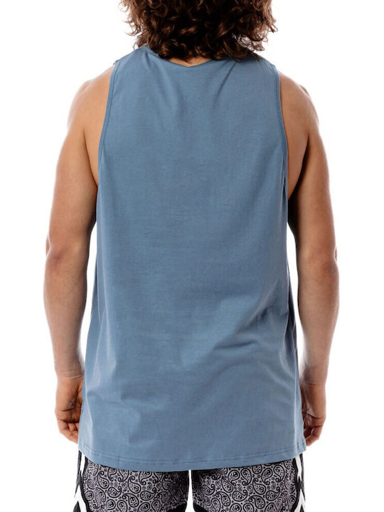 Bee. Unusual. Men's Sleeveless Blouse Blue