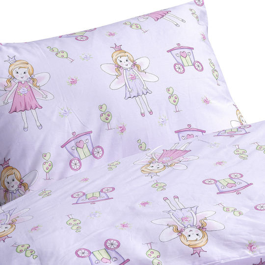 Beauty Home Single Lilac Set 170x260cm Beauty Home Single Lilac Set 170x260cm