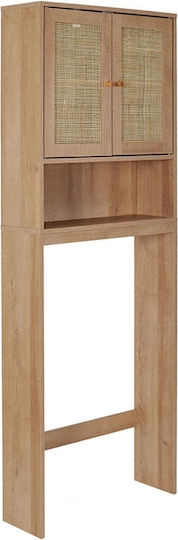 The Home Deco Factory Επιδαπέδια Ραφιέρα Μπάνιου Ξύλινη 60x20x166cm