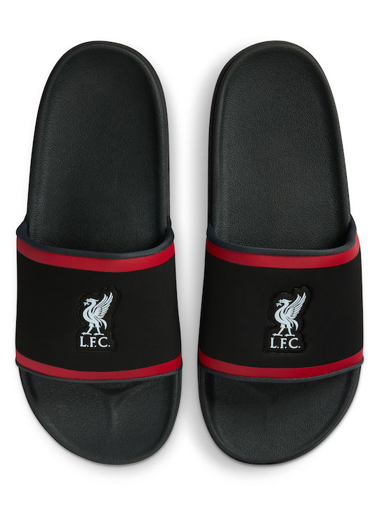 Nike Offcourt Fc Liverpool Ανδρικά Slides Μαύρα