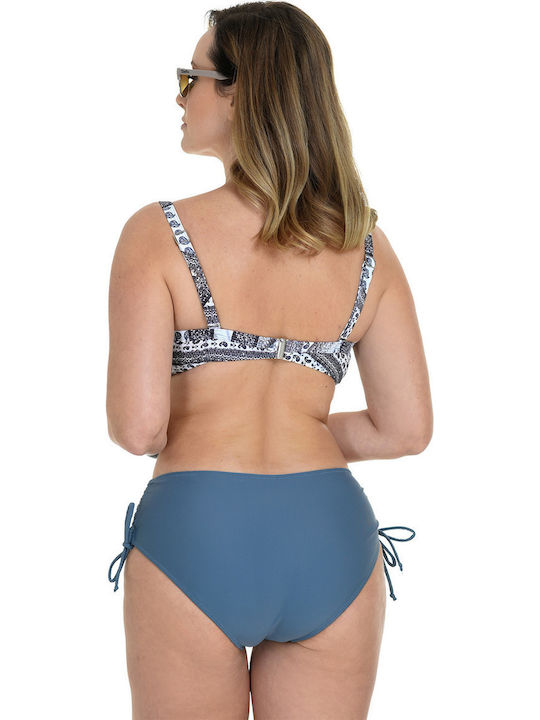 Bikini-Set Grey - Blue
