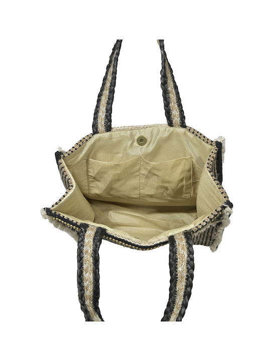 Women's Bag Shopper Shoulder Beige