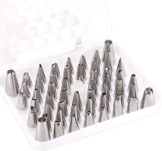 Zola Σετ Spritzbeutel Metallisch 55 Stück ZE1AG43QWS06F