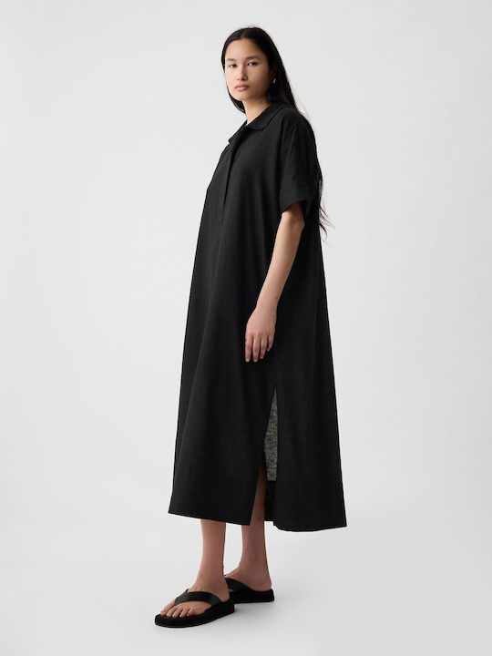 Summer Midi Dress Black