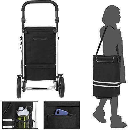 Shopping Trolley Black 100x100x100cm KST03BK