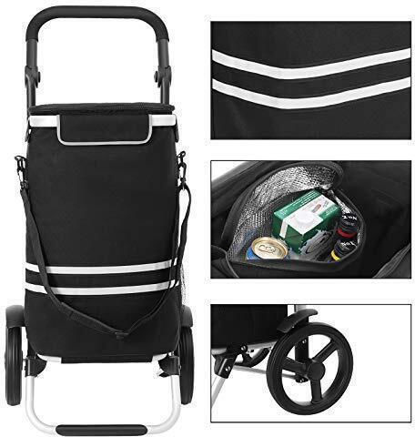 Shopping Trolley Black 100x100x100cm KST03BK