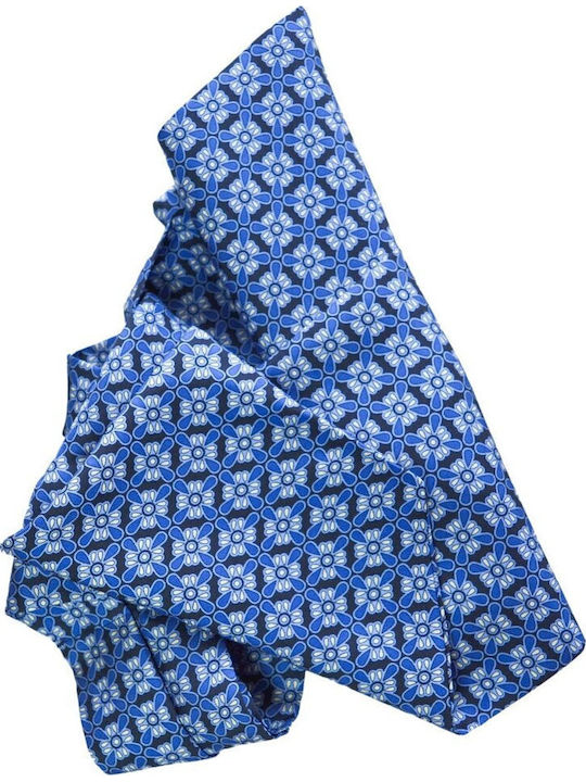 Octopus Men's Tie Silk in Blue Color