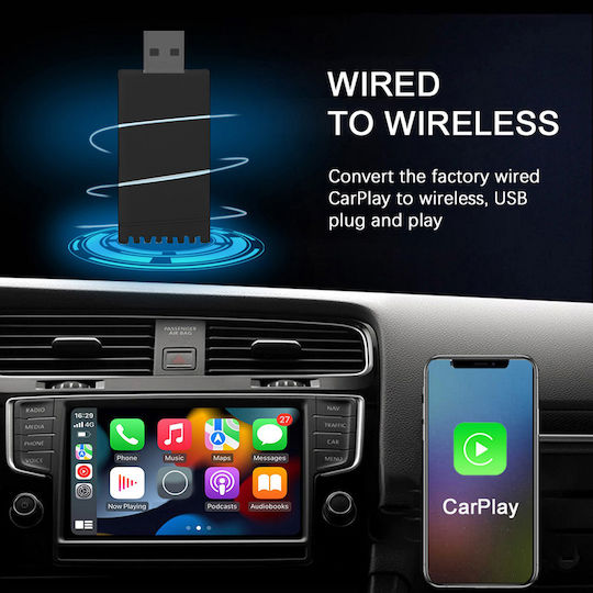 Kirosiwa Car Carplay Adapter