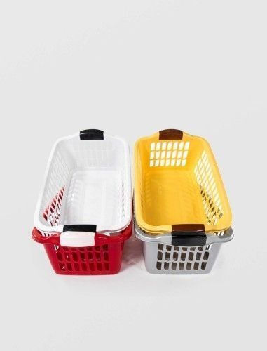 Sterk Coș de Depozitare Plastic Multicolor 44x20cm 1buc