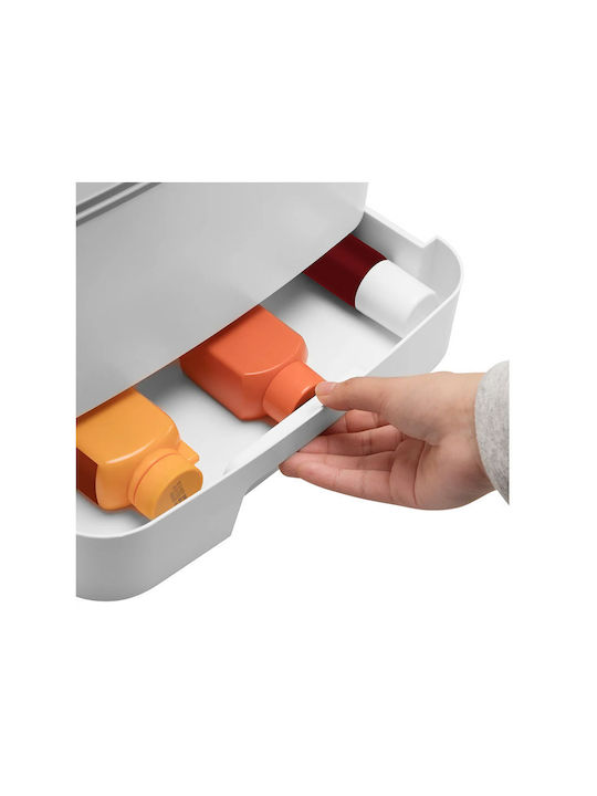 Bakaji Cutie pentru Mâncare Plastic Alb 33x23cm 1buc