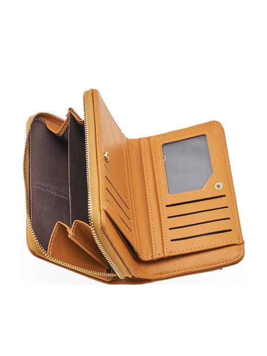 Large Women's Wallet Classic Brown