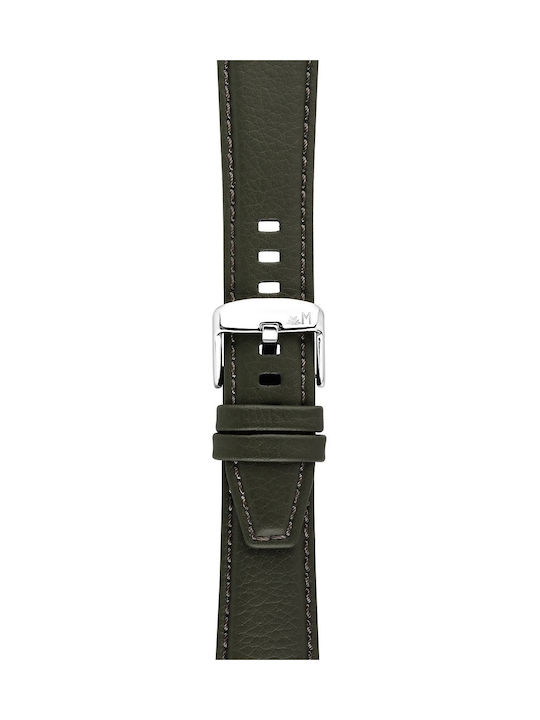 Morellato Leather Strap Green