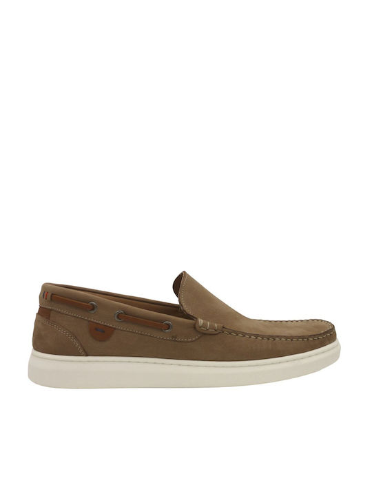 Damiani Men's Moccasins Beige