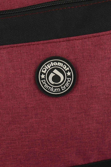 Diplomat Sack Voyage 25lt Burgundy Fabric L50xW24xH25cm