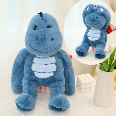 Blue Dinosaur Plush Magnet Hands 35cm