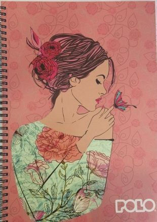 Polo Spiral Notebook Ruled 120 Sheets Dino 1pcs (Μiscellaneous Designs)