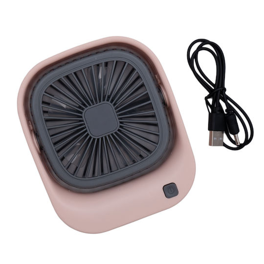 Uncle George Ανεμιστηράκι USB Ροζ 07.01.00-0017-PINK