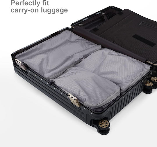 Quasar Luggage Organizer Covers Органайзер за кола Сив 6бр