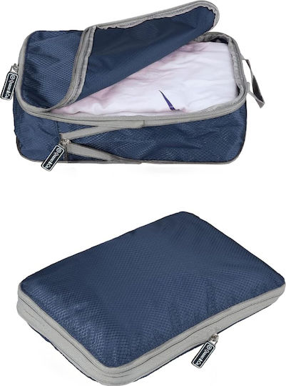 Quasar Luggage Organizer Covers Θήκη Οργάνωσης Μπλε 6τμχ