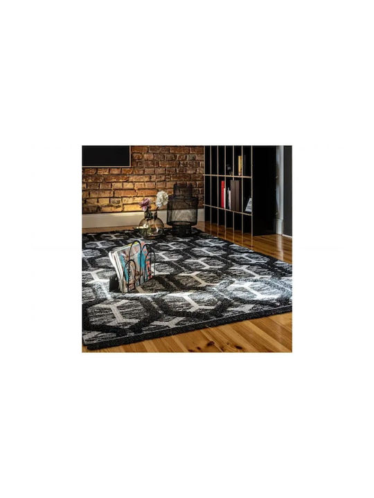 Obsession Nomad 440 Rug Rectangular with Fringes Anthracite