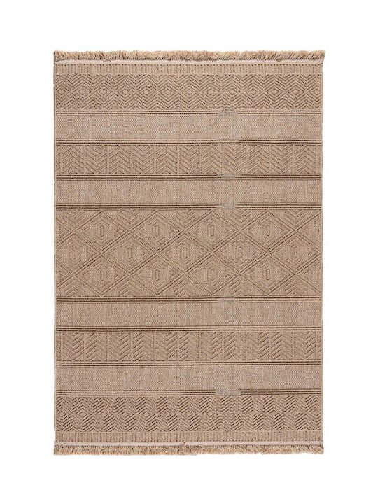 Madi Parallel Teppich Rechteckig Sommer Beige