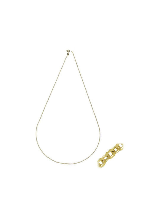 14 Karat Goldkette Fortsetina 45cm 1.00mm