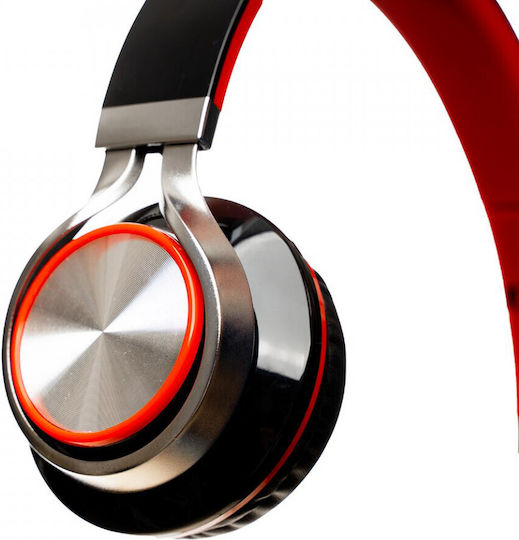 Spacer Wired On Ear Headphones Red